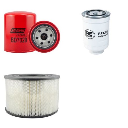 TOYOTA COASTER 4200 D Filter Service Kit w/TOYOTA 1HZ Eng.   YR  01.90-01.93  U-HZB30/31/36