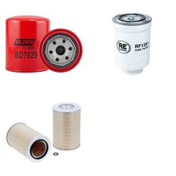 TOYOTA COASTER 4200 D Filter Service Kit w/TOYOTA 1HD-FTE Eng.   YR  05.99-  KK-HDB50/51