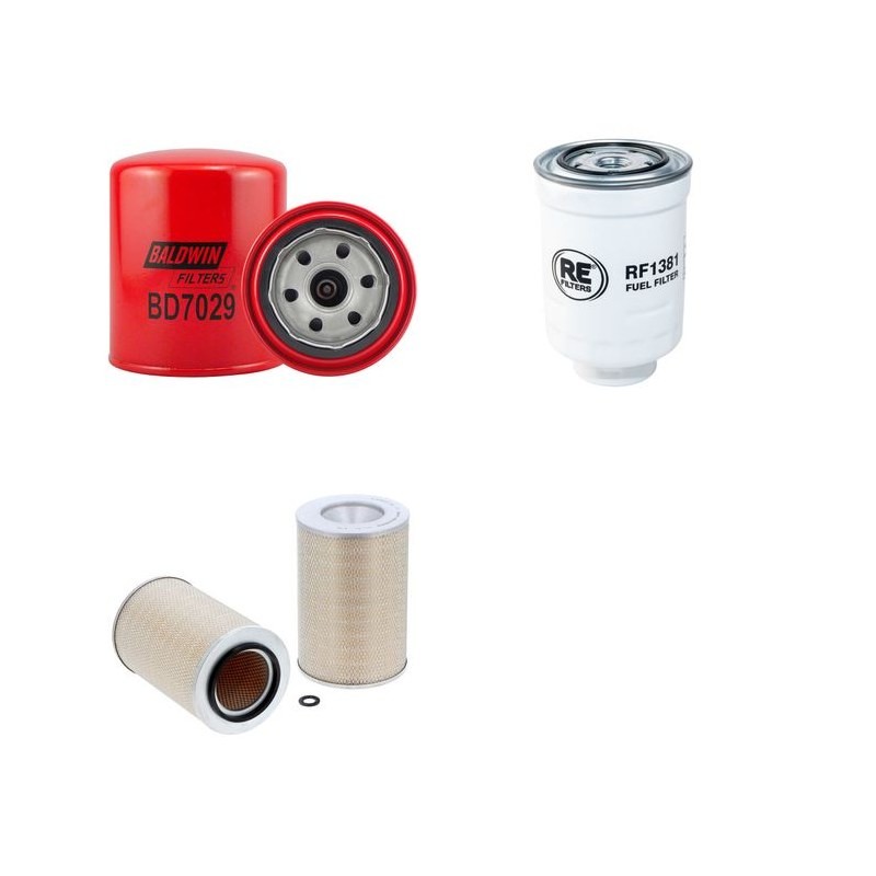 TOYOTA COASTER 4200 D Filter Service Kit w/TOYOTA 1HD-FTE Eng.   YR  05.99-  KK-HDB50/51