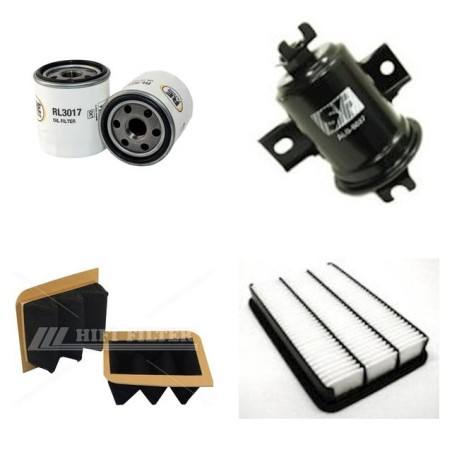 TOYOTA COROLLA 1.3I Filter Service Kit w/ 2E-E Eng.   YR  08.89-05.92  EE90
