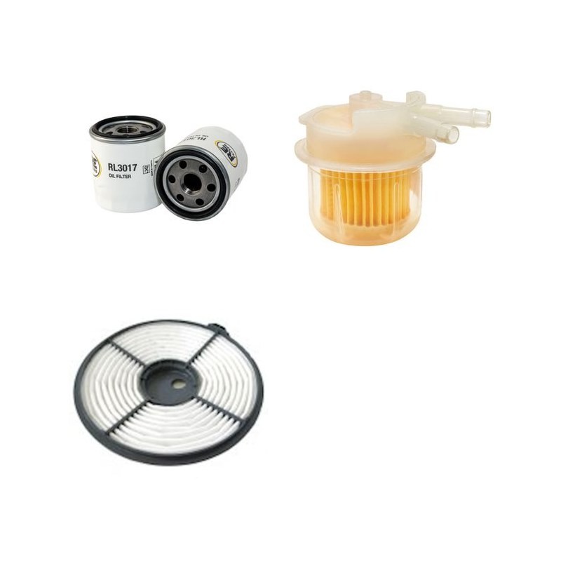 TOYOTA COROLLA 1.6 16V Filter Service Kit w/ 4A-F Eng.   YR  05.87-08.85  AE92