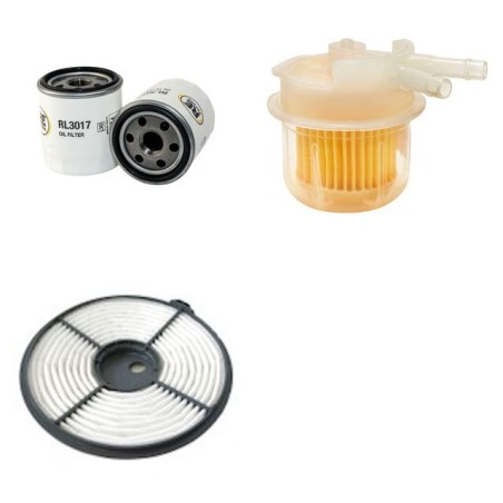 TOYOTA COROLLA 1.6 16V Filter Service Kit w/ 4A-F Eng.   YR  05.87-08.85  AE92