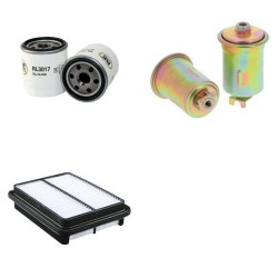 TOYOTA COROLLA 1.6I GT 16V COUPE DOHC Filter Service Kit w/ 4A-GEC Eng.   YR  04.85-09.87  AE 86