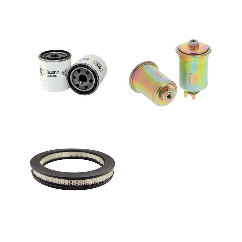 TOYOTA COROLLA 1.6I GT 16V DOHC TCAM Filter Service Kit w/ 4A-GEL Eng.   YR  10.84-05.87  AE82