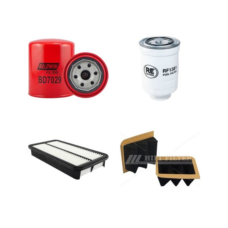 TOYOTA COROLLA 1.8 D Filter Service Kit w/ 1C Eng.   YR  08.87-05.92  CE90