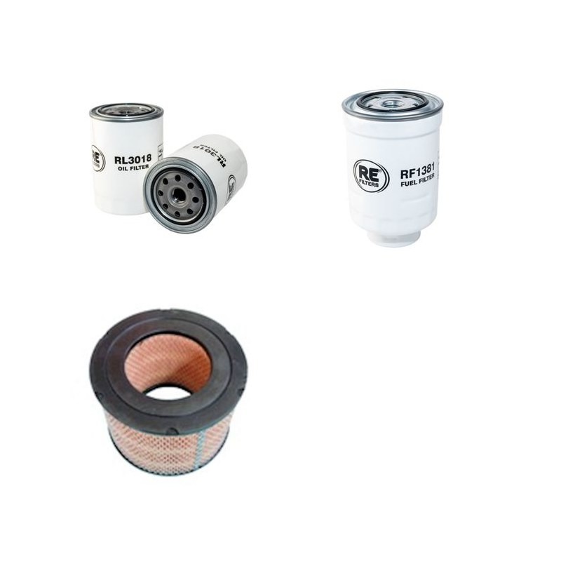 TOYOTA CRESSIDA 2.4 TD Filter Service Kit w/ 2L-T Eng.   YR  08.84-02.87  LX70/71