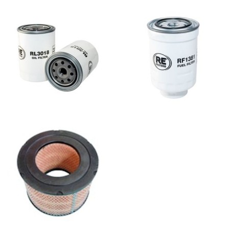 TOYOTA CRESSIDA 2.4 TD Filter Service Kit w/ 2L-T Eng.   YR  08.84-02.87  LX70/71