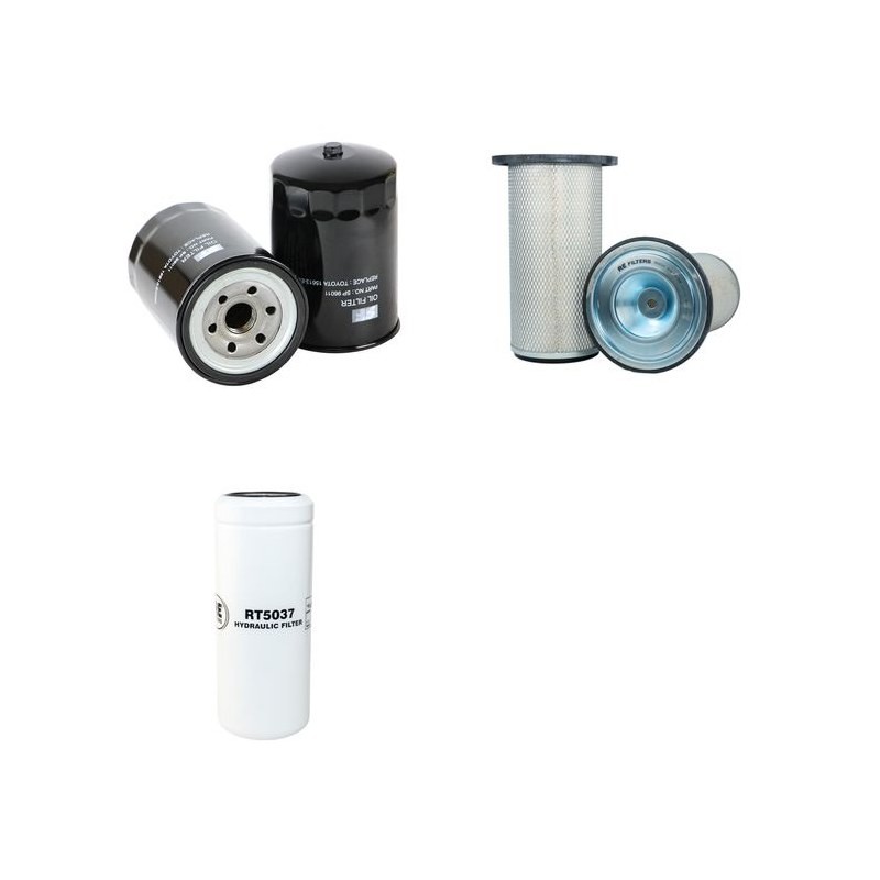 TOYOTA FD 100 Filter Service Kit w/TOYOTA 2D Eng.      11373