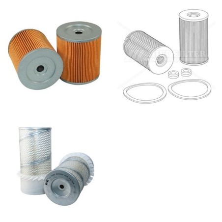 TOYOTA FD 150 Filter Service Kit
