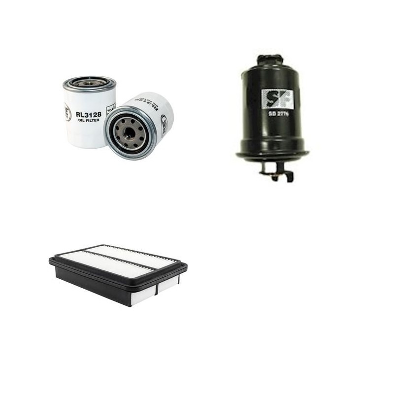 TOYOTA MODEL F 2.0I Filter Service Kit w/ 4Y-EC Eng.   YR  08.86-01.90  YR22/31