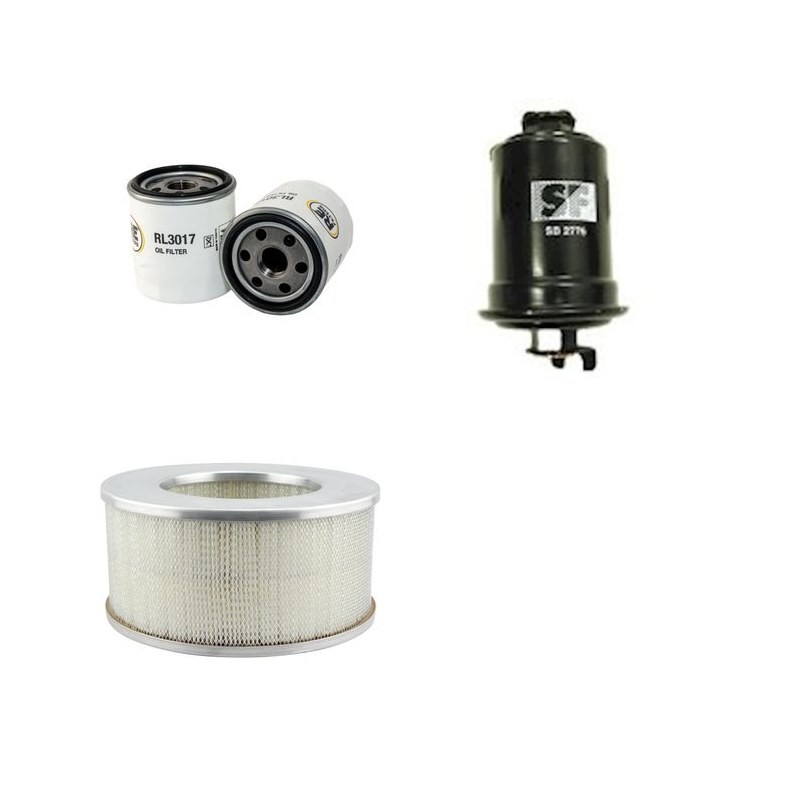 TOYOTA MR 2 1.6I 16V DOHC Filter Service Kit w/ 4A-GEL Eng.   YR  11.84-08.86  AW11