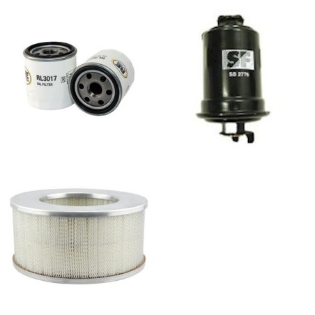 TOYOTA MR 2 1.6I 16V DOHC Filter Service Kit w/ 4A-GEL Eng.   YR  11.84-08.86  AW11