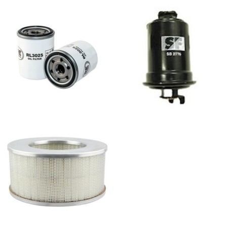 TOYOTA MR 2 1.6I 16V DOHC Filter Service Kit w/ 4A-GELC Eng.   YR  08.87-06.90  AW11