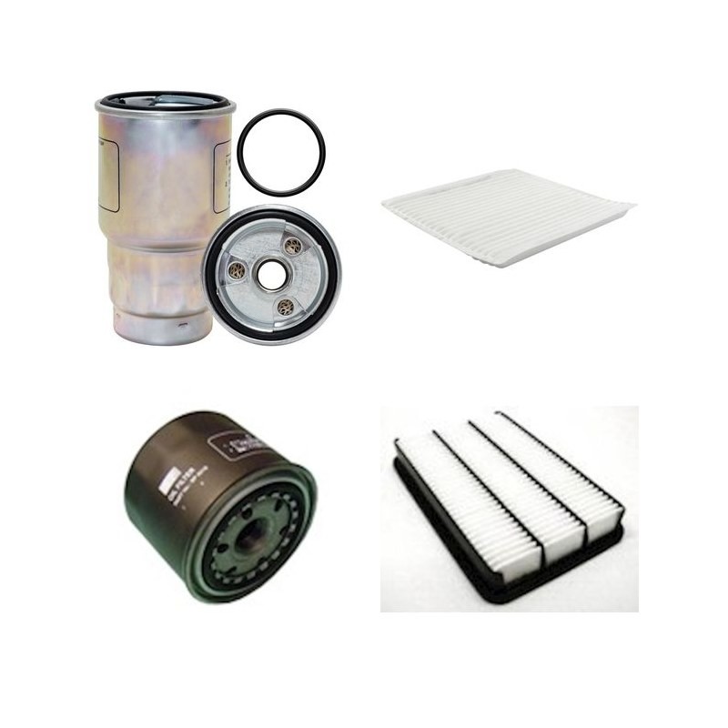 TOYOTA PREVIA 2.0 D4-D Filter Service Kit w/ 1CD-FTV Eng.   YR  03.01- 116 CH ACR3/CLR30