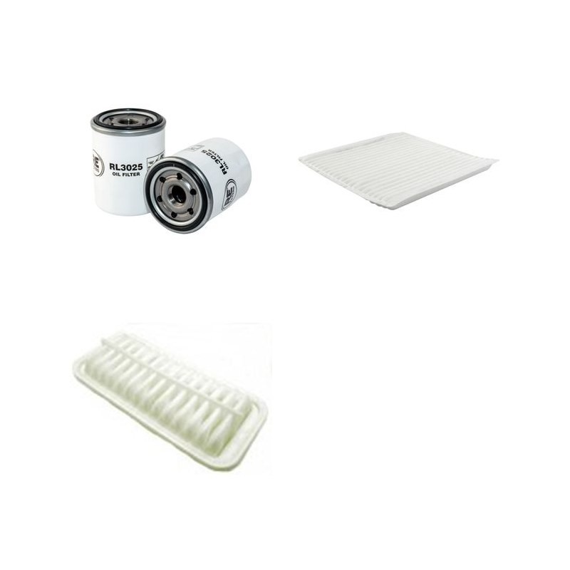 TOYOTA PREVIA 2.4 VVTI Filter Service Kit w/ 2AZ-FXE Eng.   YR  06.01- 156 CH ACR3