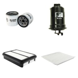 TOYOTA PREVIA 2.4I 16V 4WD Filter Service Kit w/ 2TZ-FE Eng.   YR  10.90-09.00 132 CH TCR11