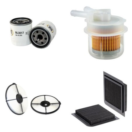 TOYOTA STARLET 1.0 Filter Service Kit w/ 1E-L Eng.   YR  01.90-03.93  EP80