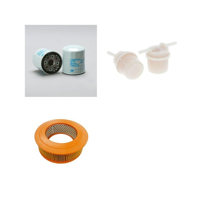 TOYOTA STARLET 1.3 Filter Service Kit w/ 4K Eng.   YR  08.80-09.84  KP61