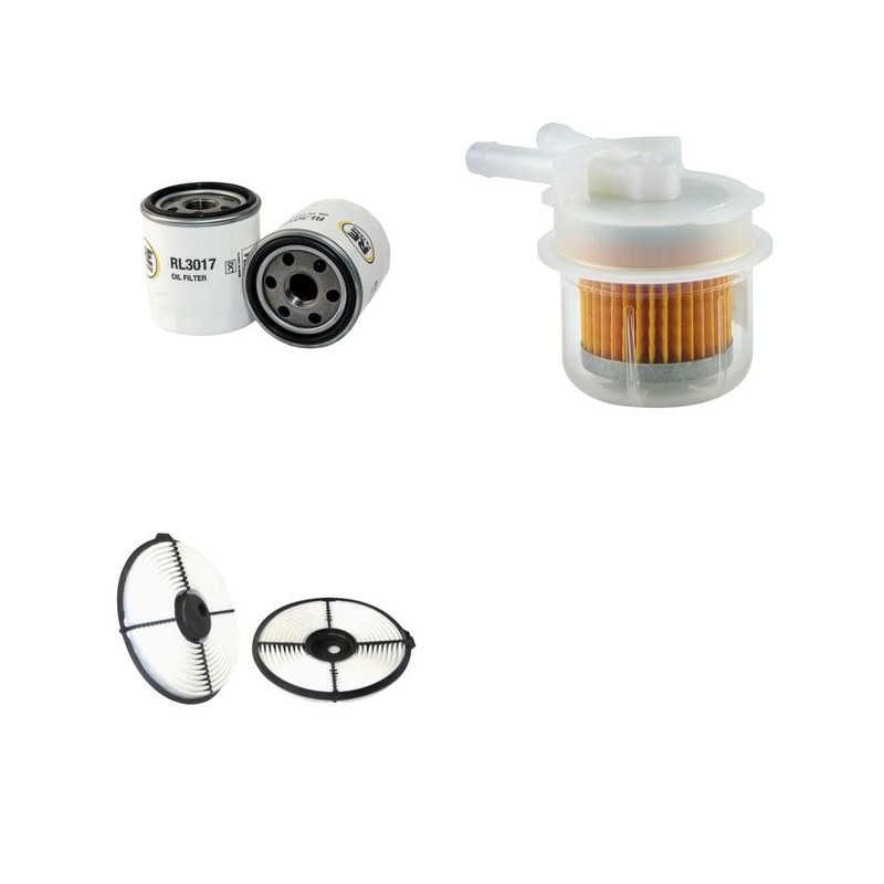 TOYOTA STARLET 1.3 Filter Service Kit w/ 2E-LC Eng.   YR  05.87-02.90  EP71