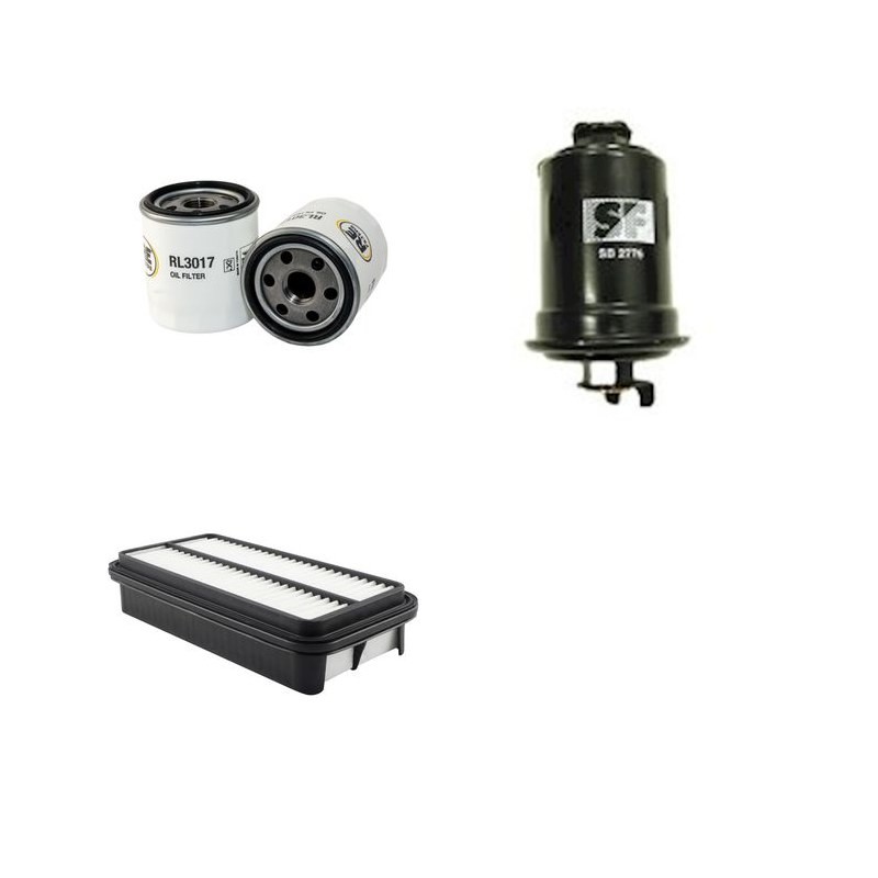 TOYOTA STARLET 1.3I 16V Filter Service Kit w/ 4E-FE Eng.   YR  03.96-03.99  EP91