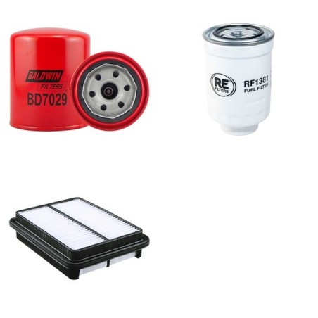 TOYOTA STARLET 1.5 DIESEL Filter Service Kit w/ 1N Eng.   YR  12.86-02.90  NP70