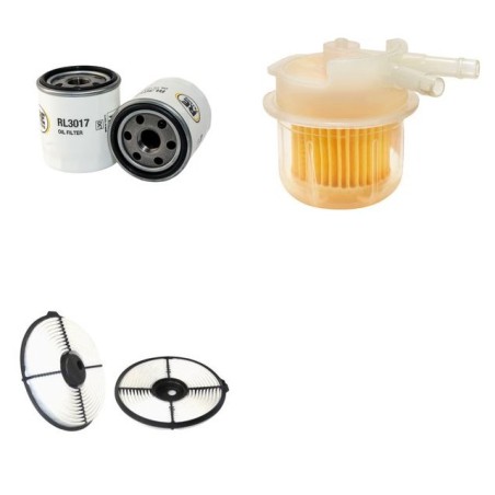 TOYOTA TAZZ 130 Filter Service Kit w/ 2E Eng.   YR  2000-2006