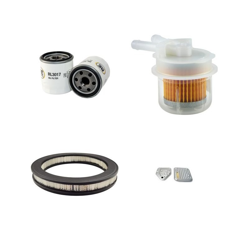 TOYOTA TERCEL 1.5 4WD Filter Service Kit w/ 3A-C Eng.   YR  05.86-01.88  AL25