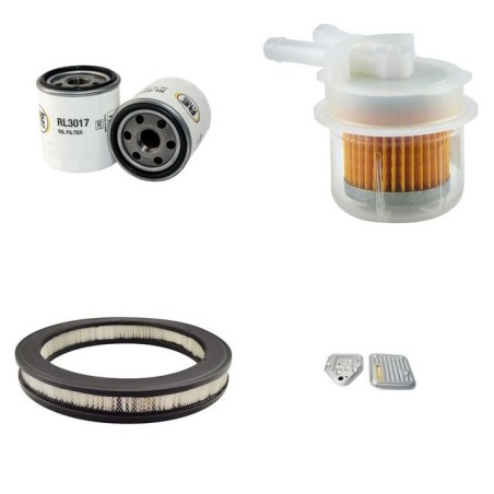TOYOTA TERCEL 1.5 4WD Filter Service Kit w/ 3A-C Eng.   YR  05.86-01.88  AL25