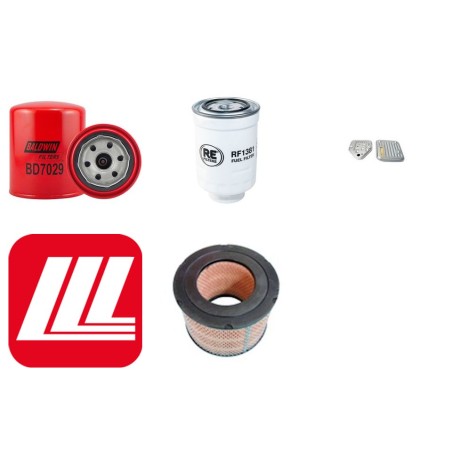TOYOTA 4X4 4 RUNNER 2.4 TD TURBO DIESEL Filter Service Kit w/ 2LT Eng.   YR  01.90-08.93  LN130