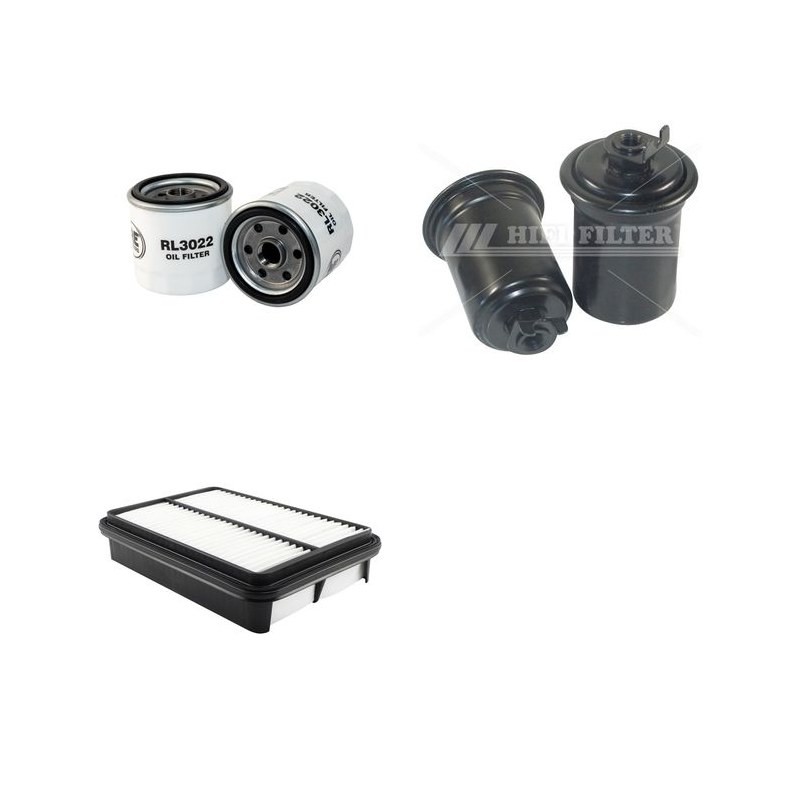 TOYOTA 4X4 4 RUNNER 2.7I Filter Service Kit w/ 3RZ-FE Eng.   YR  11.95- 152 CH RZN130