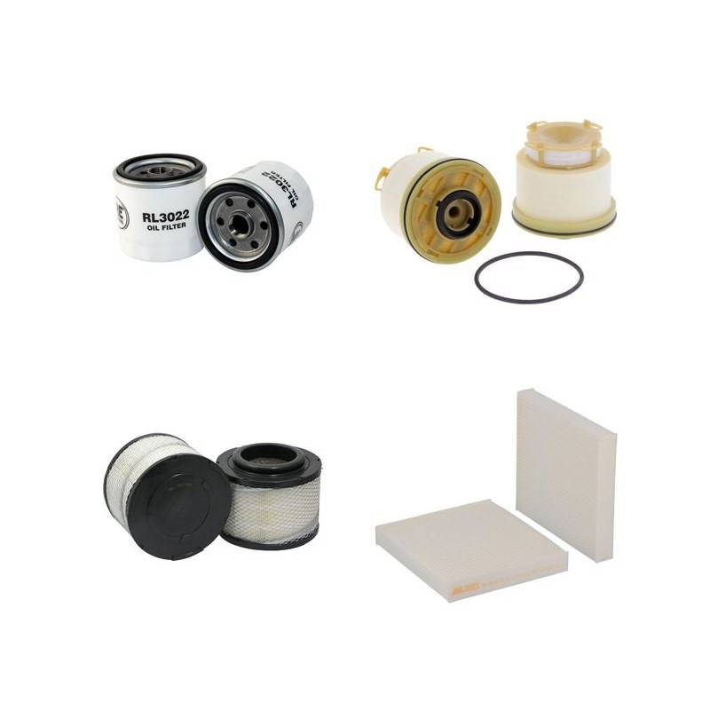 TOYOTA 4X4 FORTUNER 2.5 D-4D Filter Service Kit w/ 2KD-FTV Eng.   YR  01.09-  LAN5