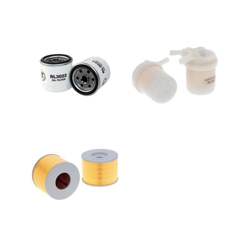 TOYOTA 4X4 HI-LUX II 2.0I Filter Service Kit w/ 1RZ-FE Eng.   YR  08.97-  GA-RZN 147/167