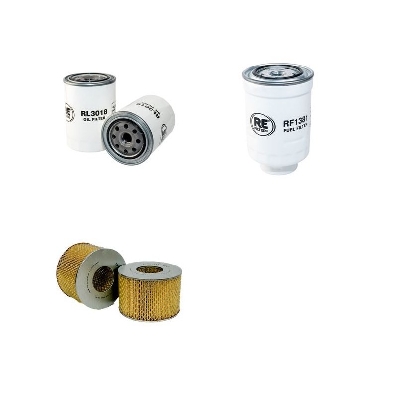 TOYOTA 4X4 HI-LUX II 2.4 DIESEL 4WD Filter Service Kit w/ 2L Eng.   YR  08.85-12.88  LN56/65