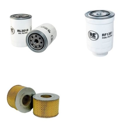 TOYOTA 4X4 HI-LUX II 2.4 DIESEL 4WD Filter Service Kit w/ 2L Eng.   YR  08.85-12.88  LN56/65