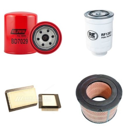 TOYOTA 4X4 HI-LUX II 2.4 DIESEL 4WD Filter Service Kit w/ 2L Eng.   YR  01.89-  LN85/90