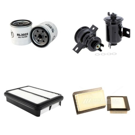TOYOTA 4X4 HI-LUX II 2.4 INJ CAT Filter Service Kit w/22 RE  Eng.   YR  01.89-01.98