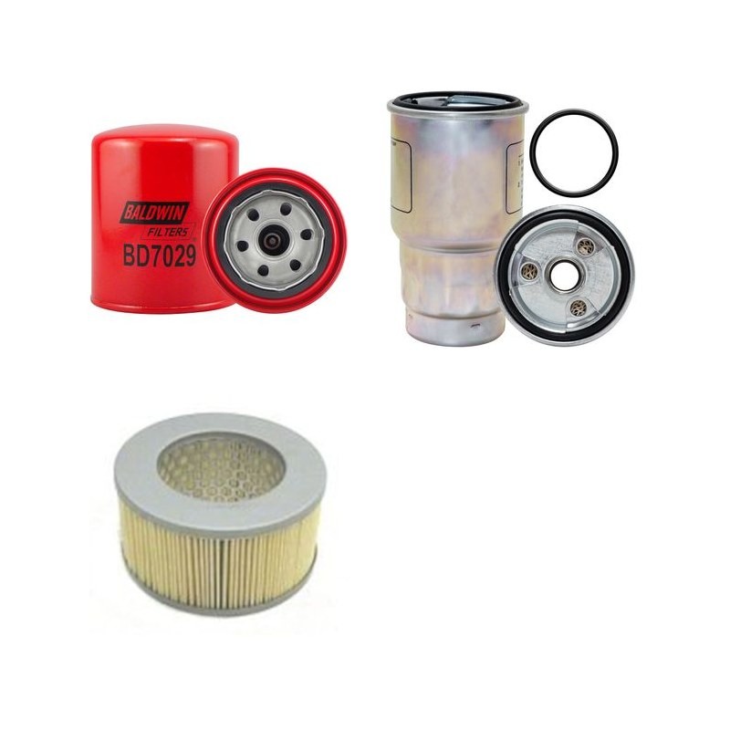TOYOTA 4X4 HI-LUX II 3.0 D Filter Service Kit w/5 L  Eng.   YR  09.97-07.05  KFLN147/167/172
