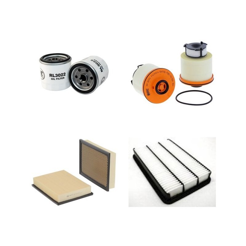 TOYOTA 4X4 HI-LUX III 2.4 D Filter Service Kit w/ 2GD-FTV Eng.   YR  05.15-  GGN123