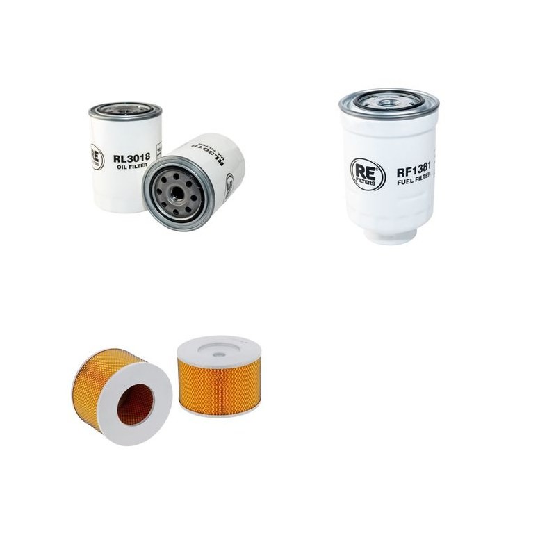 TOYOTA 4X4 PRADO 3.0 Filter Service Kit w/ 3L Eng.      LJ95L
