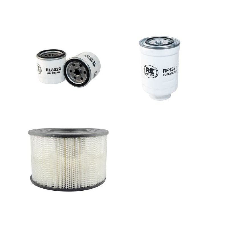 TOYOTA VU/LT/LW DYNA 100 3.0 D-4D Filter Service Kit w/ 1KD-FTV Eng.   YR  12.06- 109 CH KD/LY