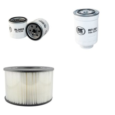 TOYOTA VU/LT/LW DYNA 100 3.0 D-4D Filter Service Kit w/ 1KD-FTV Eng.   YR  12.06- 136 CH KD/LY