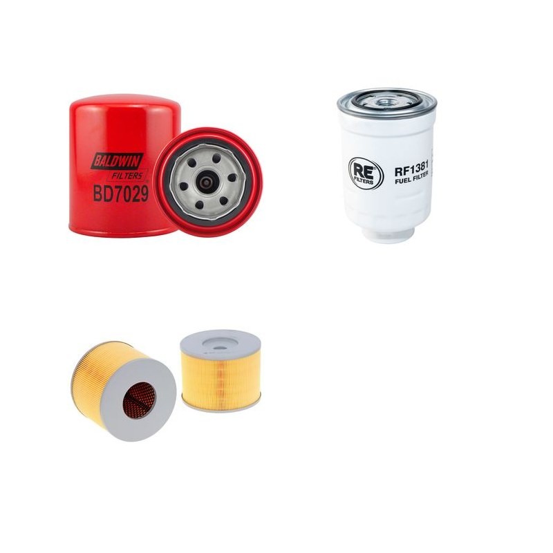TOYOTA VU/LT/LW DYNA 150 2.8 DIESEL Filter Service Kit w/ 3L Eng.   YR  08.88-09.90  LY61