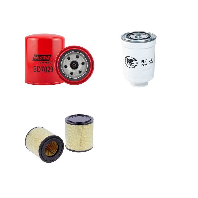 TOYOTA VU/LT/LW DYNA 150 3.0 D-4D Filter Service Kit w/ 5L Eng.   YR  08.01- 88 CH KD/LY