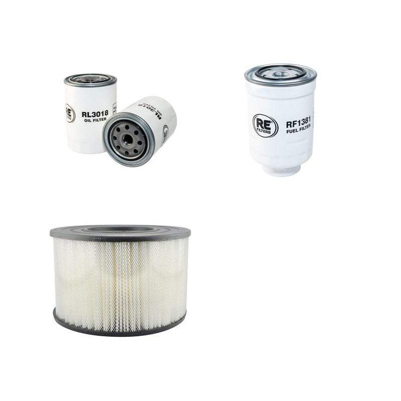 TOYOTA VU/LT/LW DYNA 200 3.0 DIESEL Filter Service Kit w/ B Eng.   YR  09.85-07.88  BU75