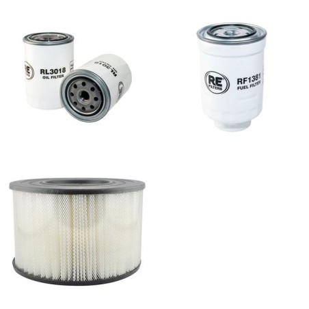 TOYOTA VU/LT/LW DYNA 200 3.0 DIESEL Filter Service Kit w/ B Eng.   YR  09.85-07.88  BU75