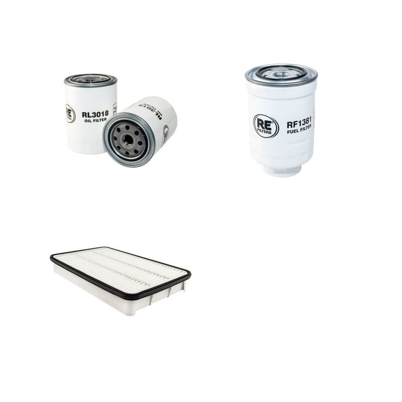 TOYOTA VU/LT/LW DYNA 200 3.0 DIESEL Filter Service Kit w/ 11B Eng.   YR  08.88-05.95  BU84