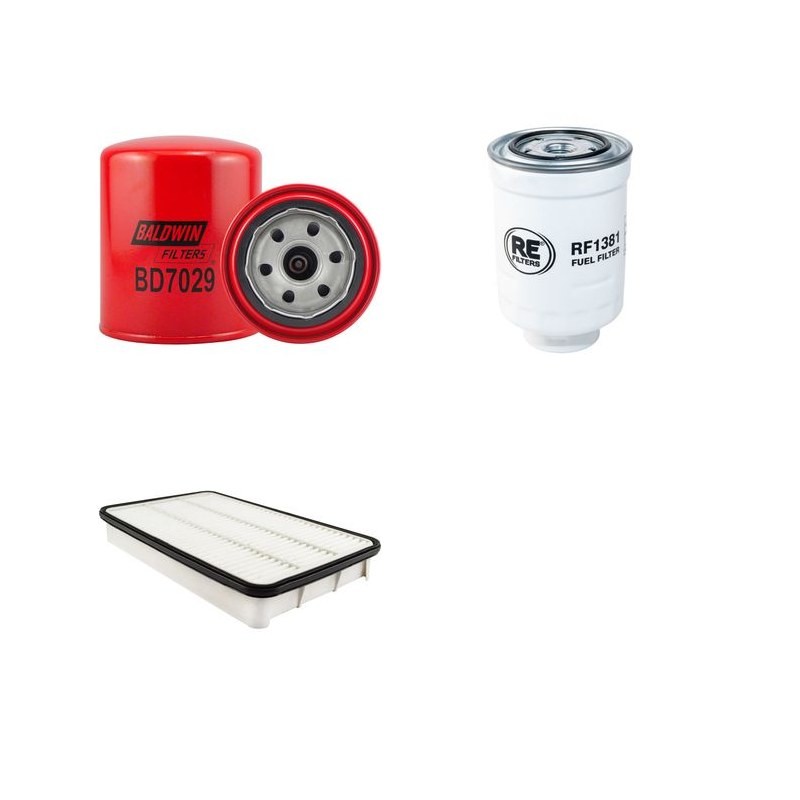 TOYOTA VU/LT/LW DYNA 200 3.7 DIESEL Filter Service Kit w/ 14B Eng.   YR  08.88-05.95  BU88/96