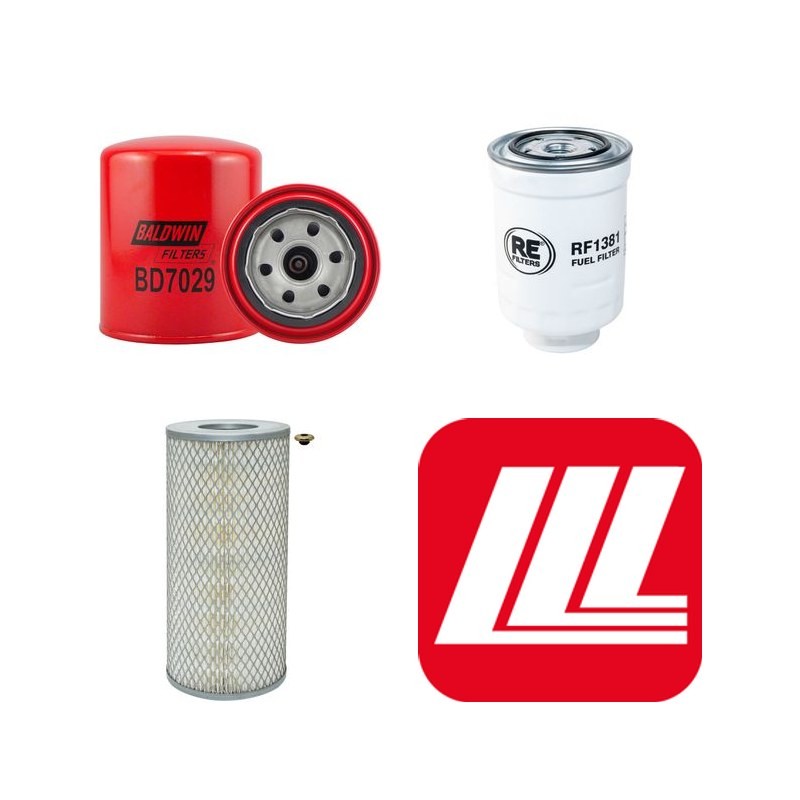 TOYOTA VU/LT/LW HI-ACE 2.4 DIESEL Filter Service Kit w/ 2L Eng.   YR  08.89-08.95  LH102/112