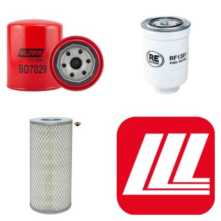 TOYOTA VU/LT/LW HI-ACE 2.4 DIESEL Filter Service Kit w/ 2L Eng.   YR  08.89-08.95  LH102/112