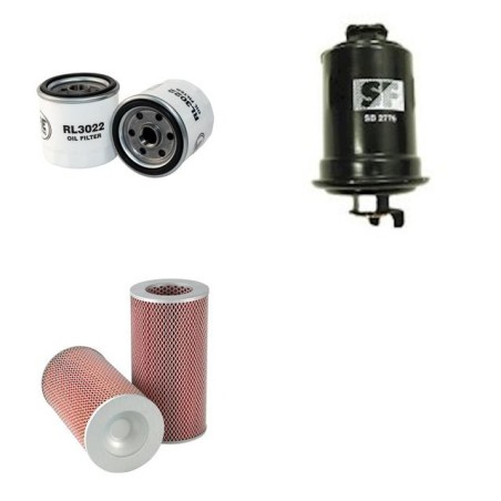 TOYOTA VU/LT/LW HI-ACE 2.4/4WD Filter Service Kit w/ 2RZ-E Eng.   YR  03.96-09.98 115 CH RCH12/18/22/28